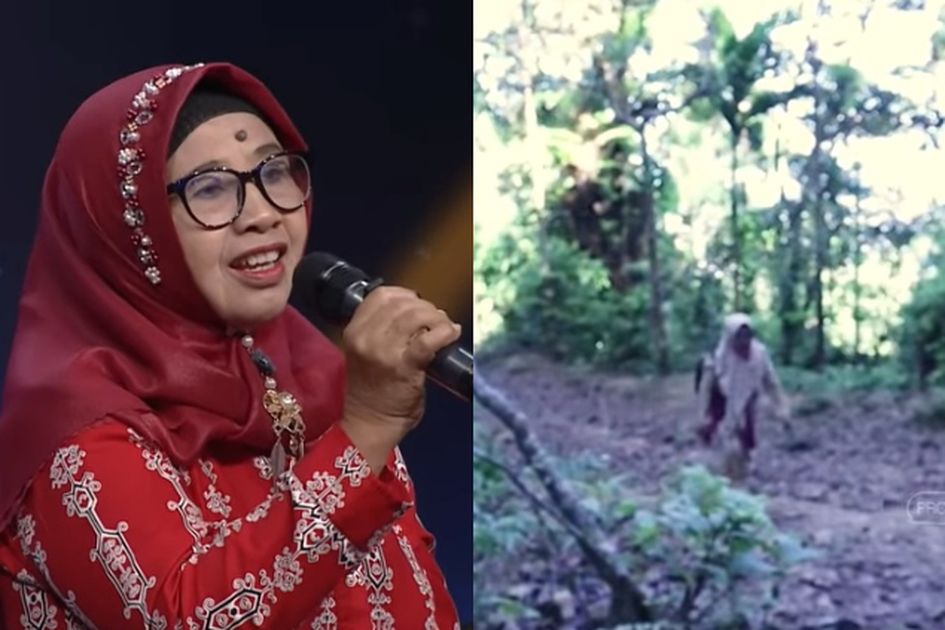 Video Guru Mengajar Sambil Mendaki Gunung Viral di Media Sosial