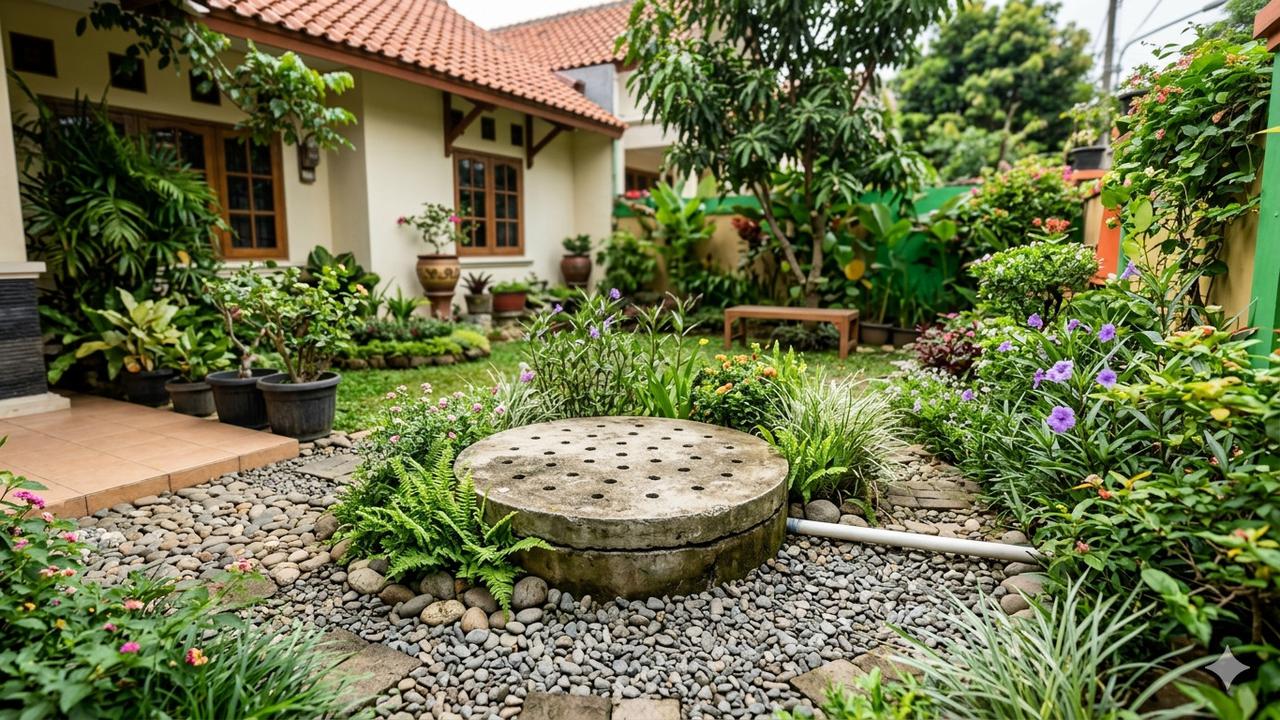 3 Ide Sumur Resapan untuk Halaman Rumah Kecil agar Terhindar dari Genangan Air