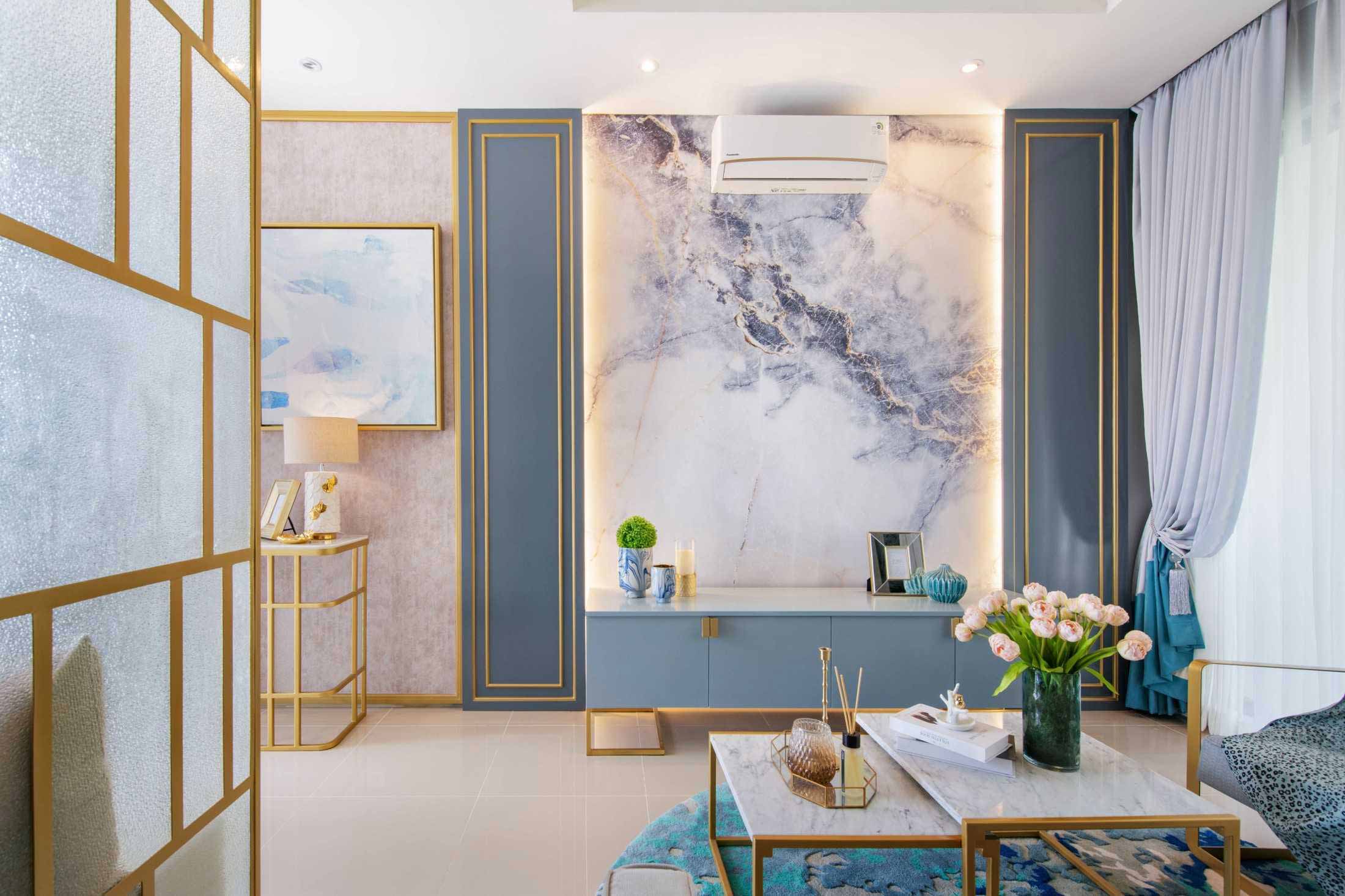 Warna Biru Jadi Tren Baru Interior Rumah Kontemporer, Hadirkan Nuansa Mewah dan Elegan di Hunian Modern