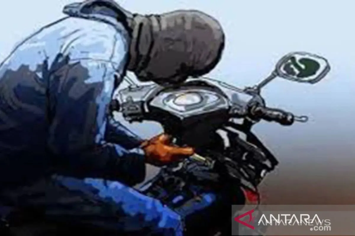 Motor Meledak Saat Melarikan Diri, Dua Terduga Pencuri Mengalami Luka Bakar